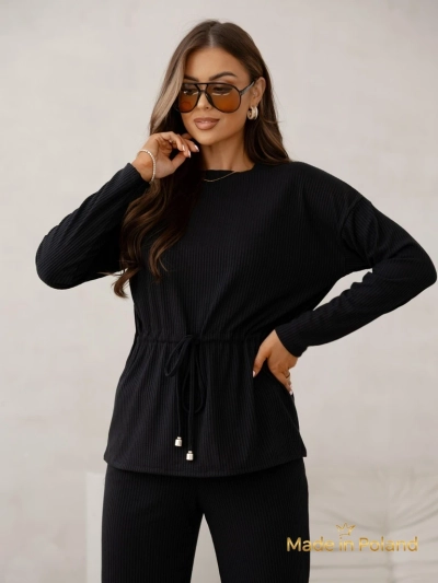 Royalfashion Cotton Women's set a'la sweater ribbed