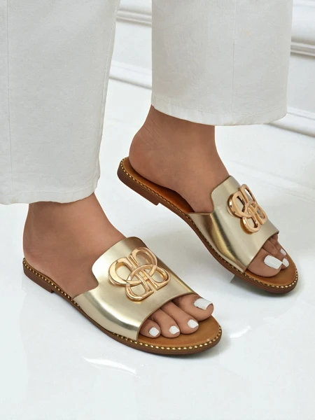 Royalfashion Sieviešu sandales ar plakanām zolēm Heraklia