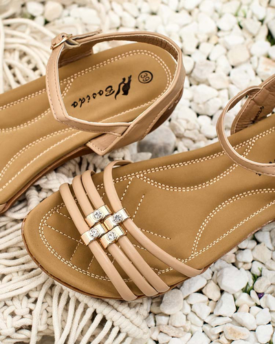 Royalfashion Dekorētas sieviešu sandales Sun Crusher