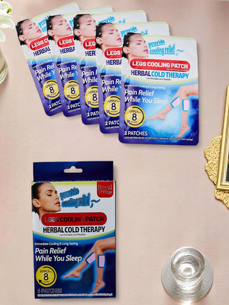 Cooling patches for legs for better sleep 8H (6 pcs.)
