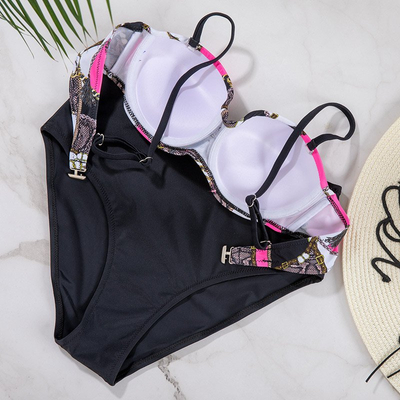 Pink patterned swimsuit - Underwear