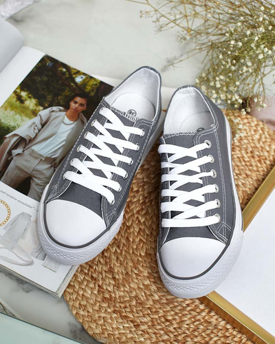 Royalfashion Women's Classic Lace-up Sneakers Ogisea