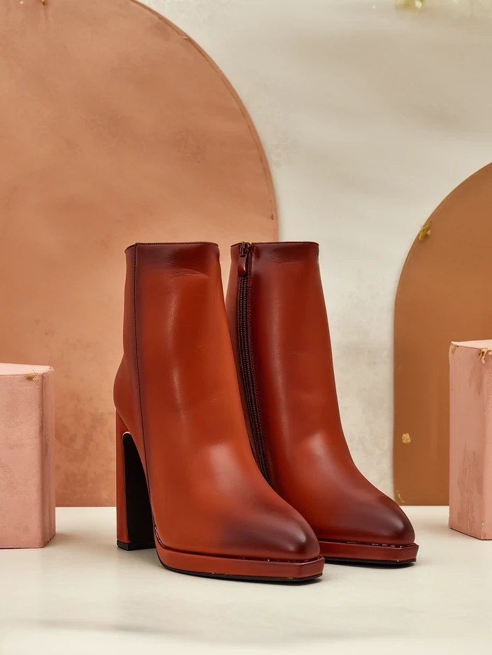 Женские ankle boots с каблуком Ferog