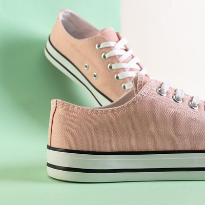 Gabrela women's pink sneakers - Footwear
