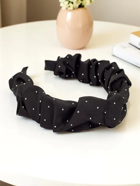 Royalfashion Satīna matu stīpiņa Bianca