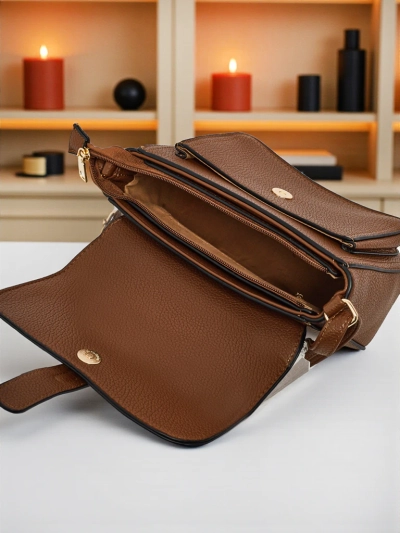 Small women's eco-leather handbag Seray