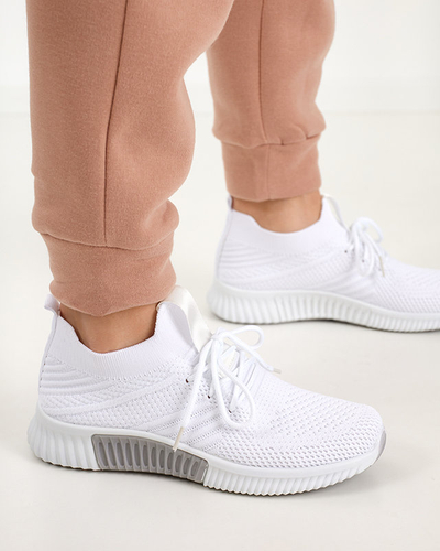 OUTLET White women's sports shoes Merisal - Footwear