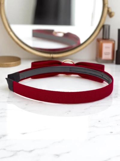 Royalfashion Ободок с бантом и брошью-украшением