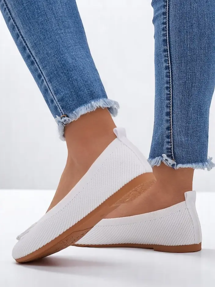 Royalfashion Women's Fabric Ballerinas Magger