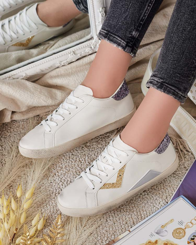 Royalfashion Women's sporty sneakers with embellishments Ginn