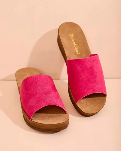 Royalfashion Women's Saffil low-heeled flip-flops