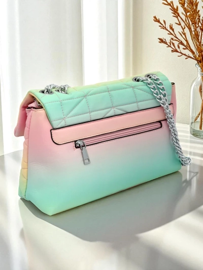 Royalfashion Small women's handbag made of ombre eco leather Sophie Rose