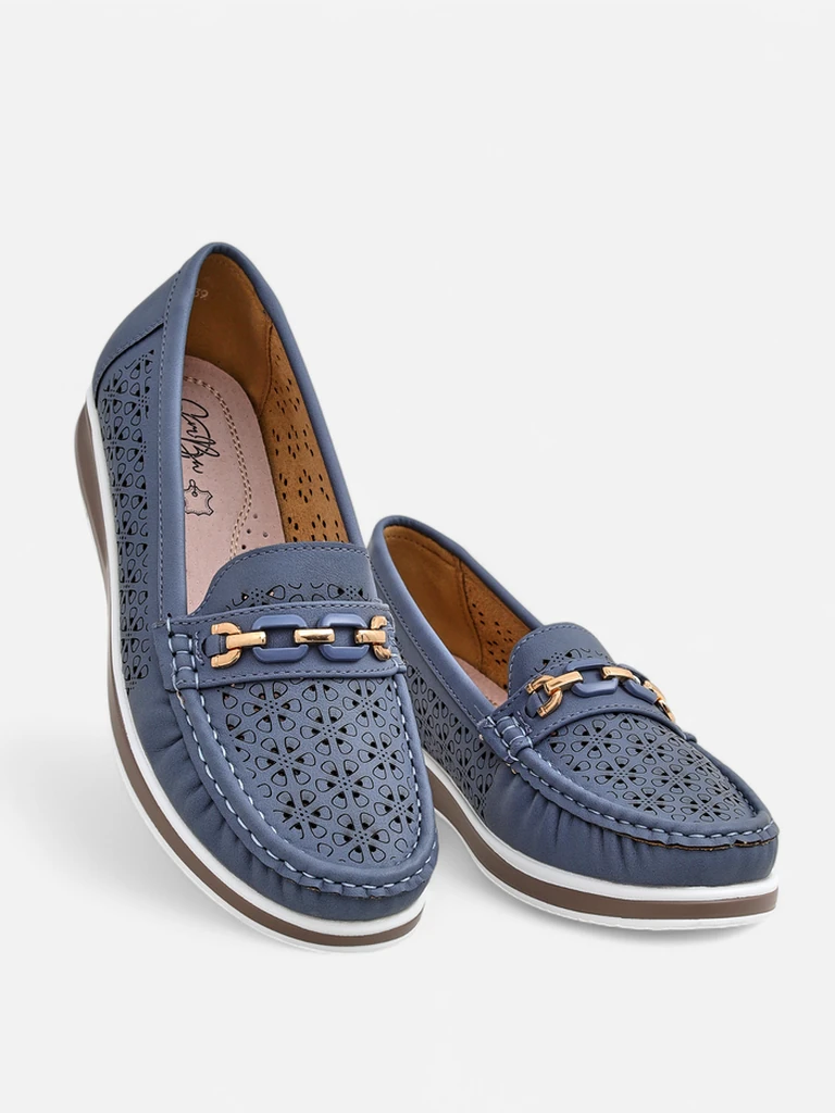 Royalfashion Ladies' openwork moccasins Cerro