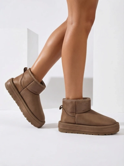 Royalfashion Sieviešu sniegpapēžu zābaki Ysiof