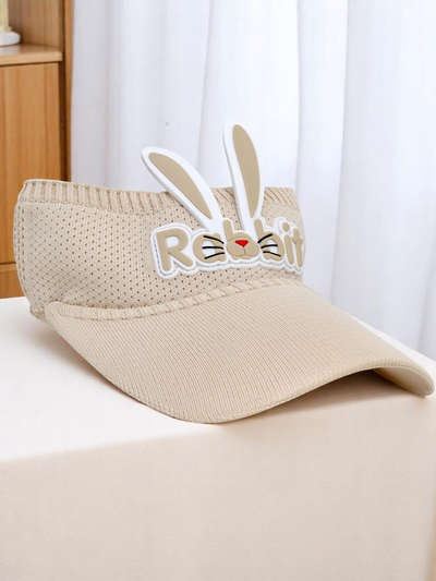 Royalfashion Детский козырёк с заячьими ушками