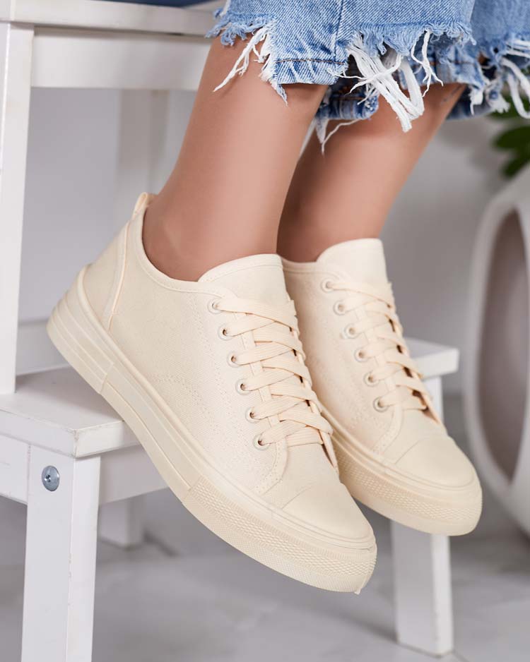 Royalfashion Sieviešu klasiskās mežģīņu kedas Seleas