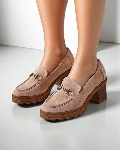 Royalfashion Women's heeled moccasins Tollinge