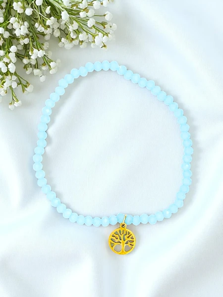 Royalfashion Women's bracelet with a tree charm