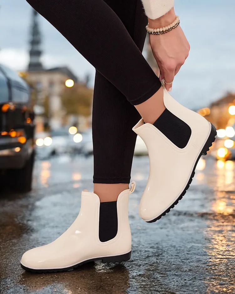 Royalfashion Лакированные женские веллингтоны Serisma