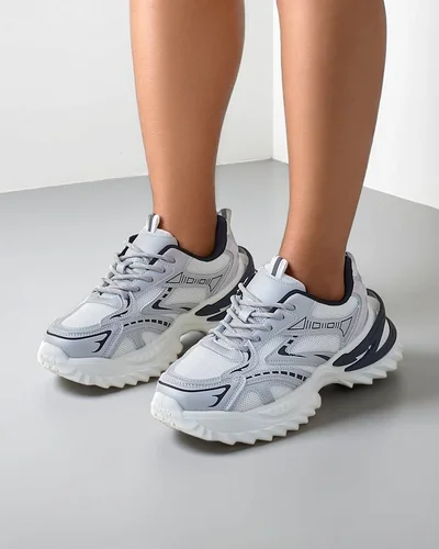 Royalfashion Sieviešu sporta kedas uz biezāka zole Nettes