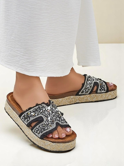 Royalfashion Женские тапочки с украшениями Candy Candy