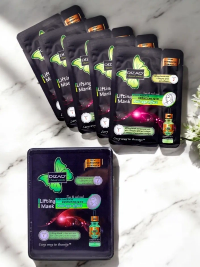 DIZAO - Set of serum and mask with Coenzyme Q10 and collagen 6g+36g x 10pcs