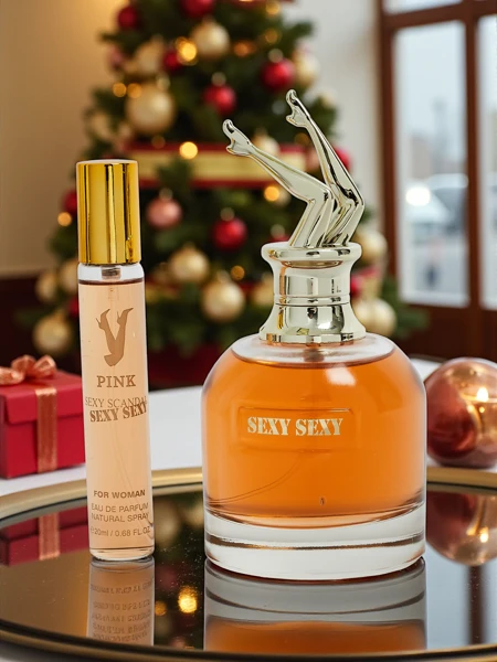 Lav: Inspirowana Set Women's Eau de Parfum and perfumed mist Scandal Pink Sexy