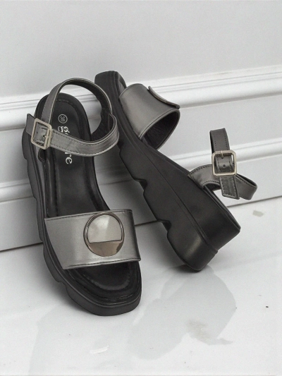 Graphite Grace Sandals
