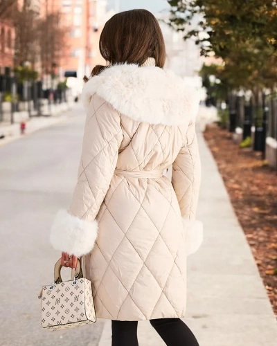 Royalfashion Sieviešu šūpojošais ziemas jaka