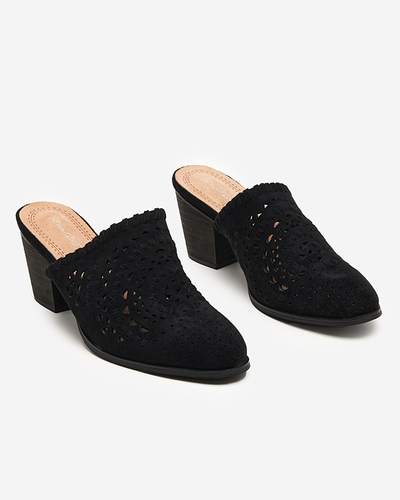 Black women's Aqarion high heel shoes - Footwear