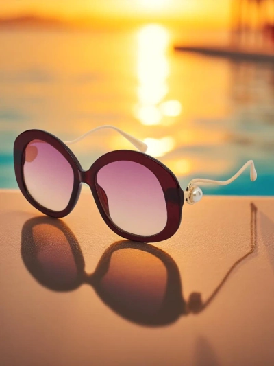 Royalfashion Sunglasses with decorative temple arms Glam Shine