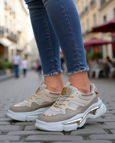 Royalfashion Sieviešu apavi ar biezāku zoli Lesalli