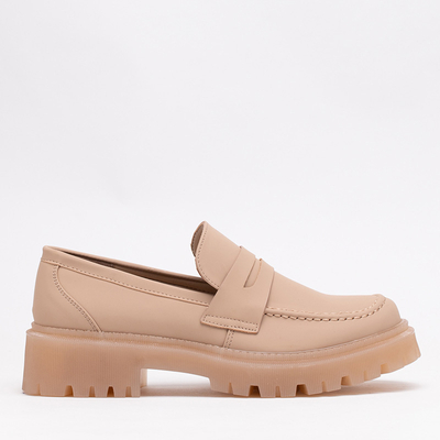 Brown women's shoes Vanocio - Footwear