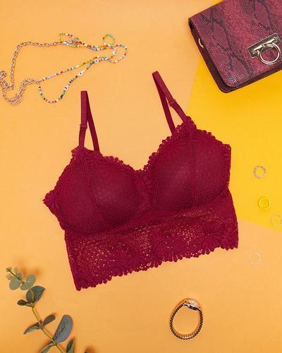 Sieviešu mežģīņu bralette krūšturis - apakšveļa
