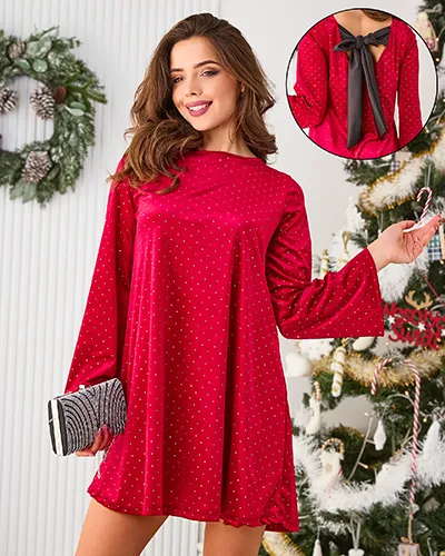 Royalfashion Women's velvet dress