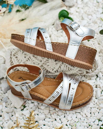 Royalfashion Women's River Anchor Sandals