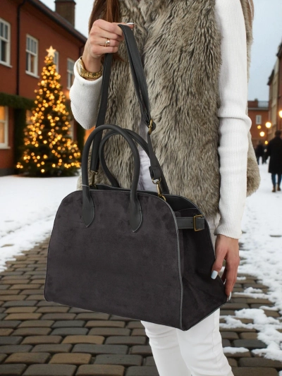 Torebka paľe leidi šoper eko zamš Dorelle