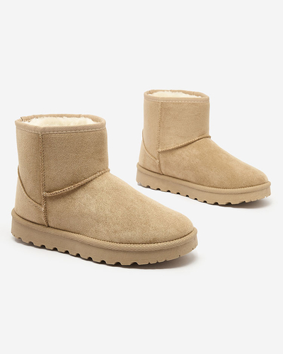 Royalfashion Brūni zābaki a'la sniega zābaki sievietēm Nerlea