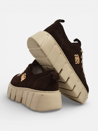 Women's Renos Natural Leather Sport Sneakers