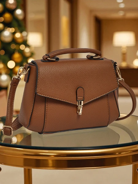 Small women's eco-leather bag Fioren