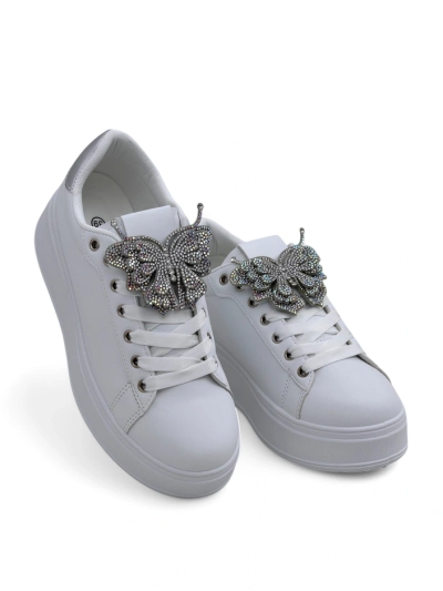 Женские обувь на платформе Royalfashion с бабочками Obellay