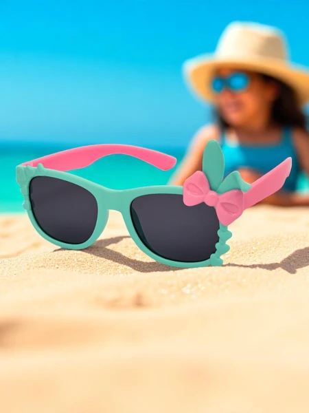 Royalfashion Children's sunglasses with Bunny Shine decorations