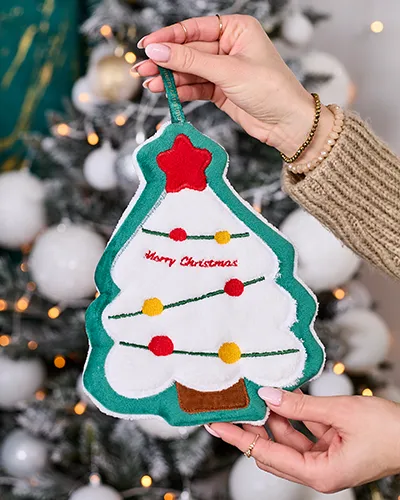 Royalfashion Ziemassvētku mazais rokasslaukums