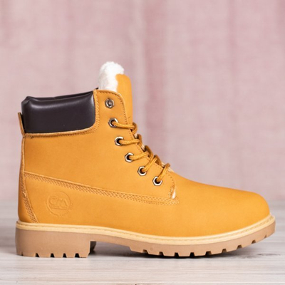 Brown hiking boots with Polar Bear insulation - Footwear