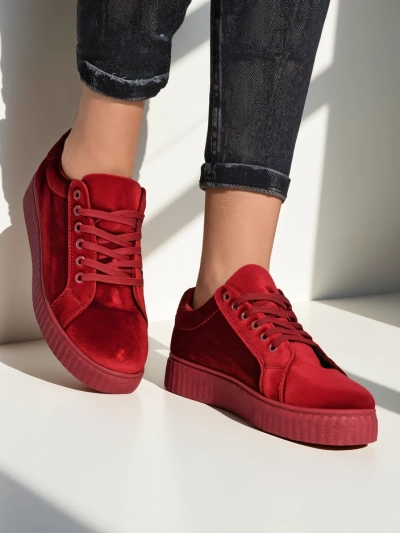 Royalfashion Women's Sneakers a'la Velvet Mixose