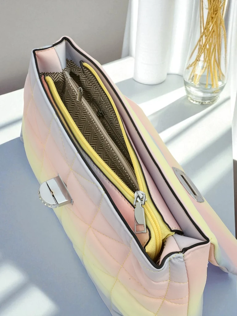 Royalfashion Sieviešu neliela ombre efekta ekoādas rokassomiņa Sophie Rose