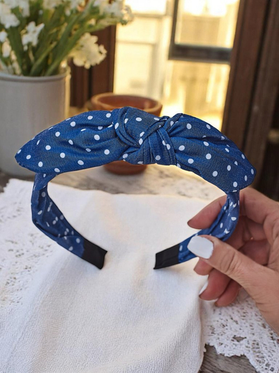 Royalfashion Polka Dot Bow Hairband Lilka