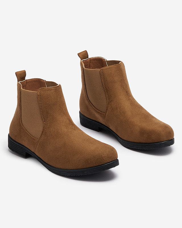 OUTLET Camel женские сапоги a'la sztyblettes из эко-замши Ludoppio- Footwear