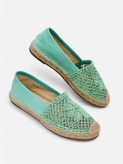 Royalfashion Sieviešu caurspīdīgās espadrilles Verela