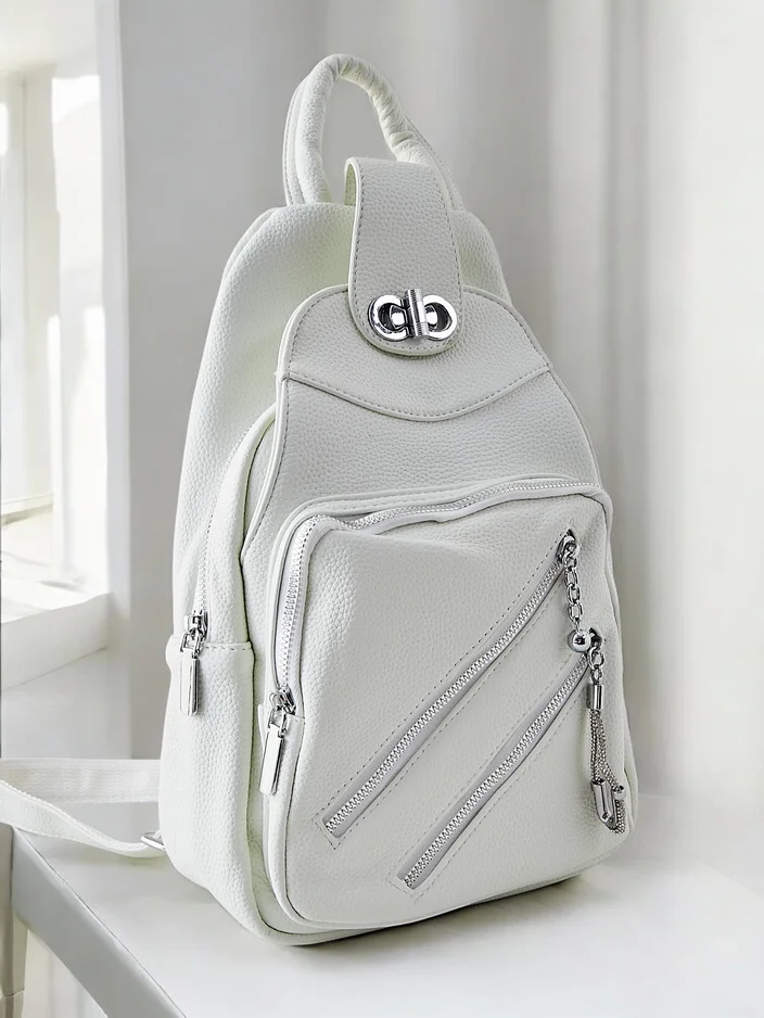 Royalfashion Small women's eco-leather backpack